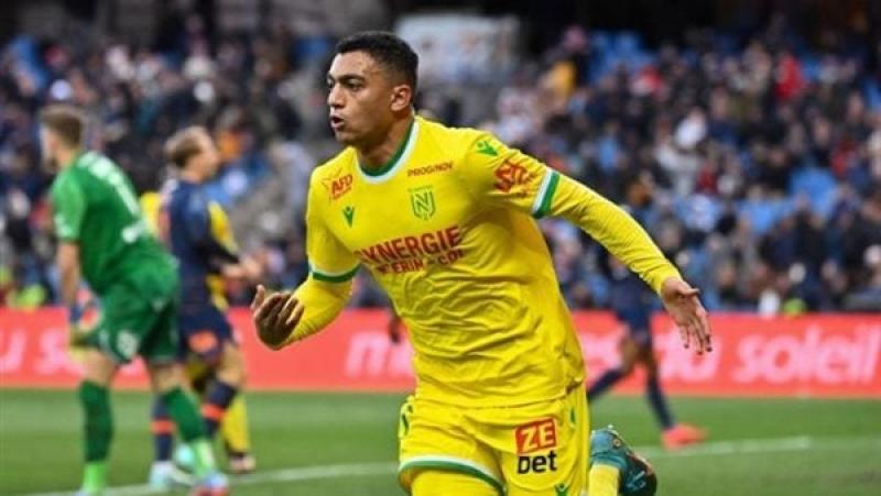 مصطفى محمد يشارك في تعادل نانت أمام بريست بالدوري الفرنسي