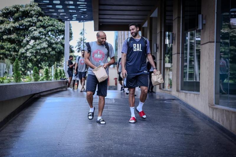 مران صباحي لـ«رجال سلة الأهلي» قبل مواجهة الفتح المغربي ببطولة الـ«BAL»