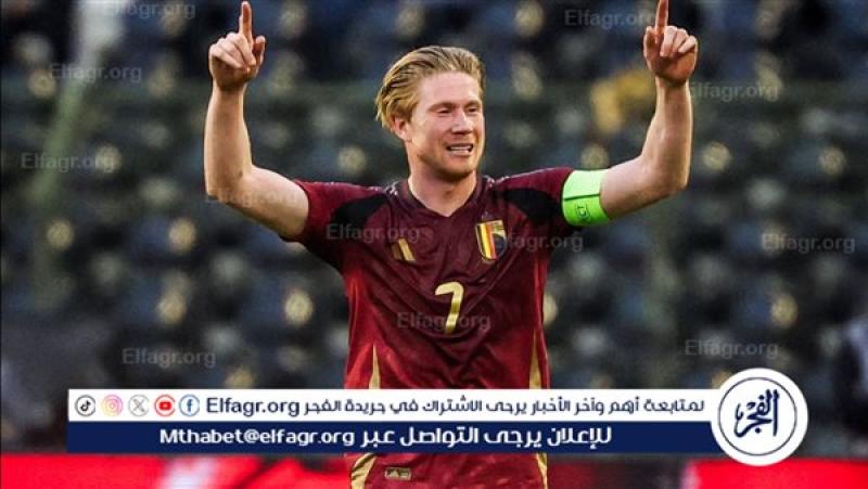 دي بروين - منتخب بلجيكا